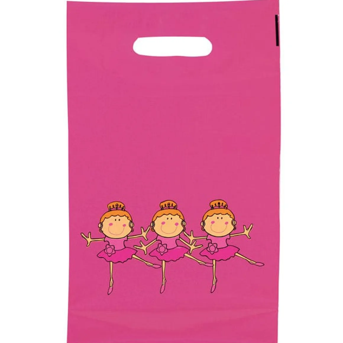 Small Carrier Bags Little Ballerinas Pk 50