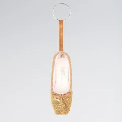 So Danca Mini Pointe Shoe Glitter Keyring