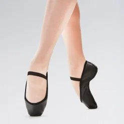 So Danca Premium Leather Elasticated Full Sole Ballet Shoe