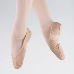 So Danca Stretch Insert Leather Ballet Shoe