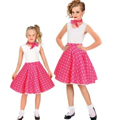 50s Polka Dot Skirt and Neck Scarf