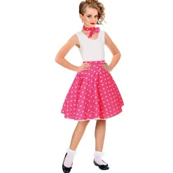 50s Polka Dot Skirt and Neck Scarf