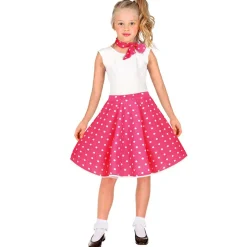 50s Polka Dot Skirt and Neck Scarf
