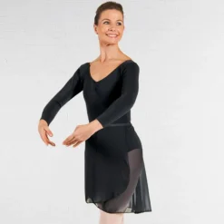 1st Position Adults Wrap Voile Skirt