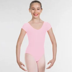 1st Position Alice Cap Sleeved Ruched Leotard (Matt Nylon)