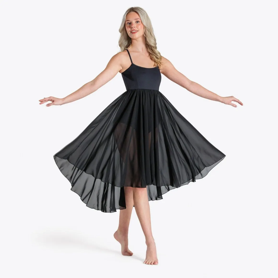 1st Position Camisole Skirted Leotard