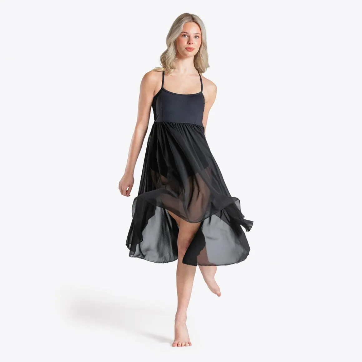 1st Position Camisole Skirted Leotard