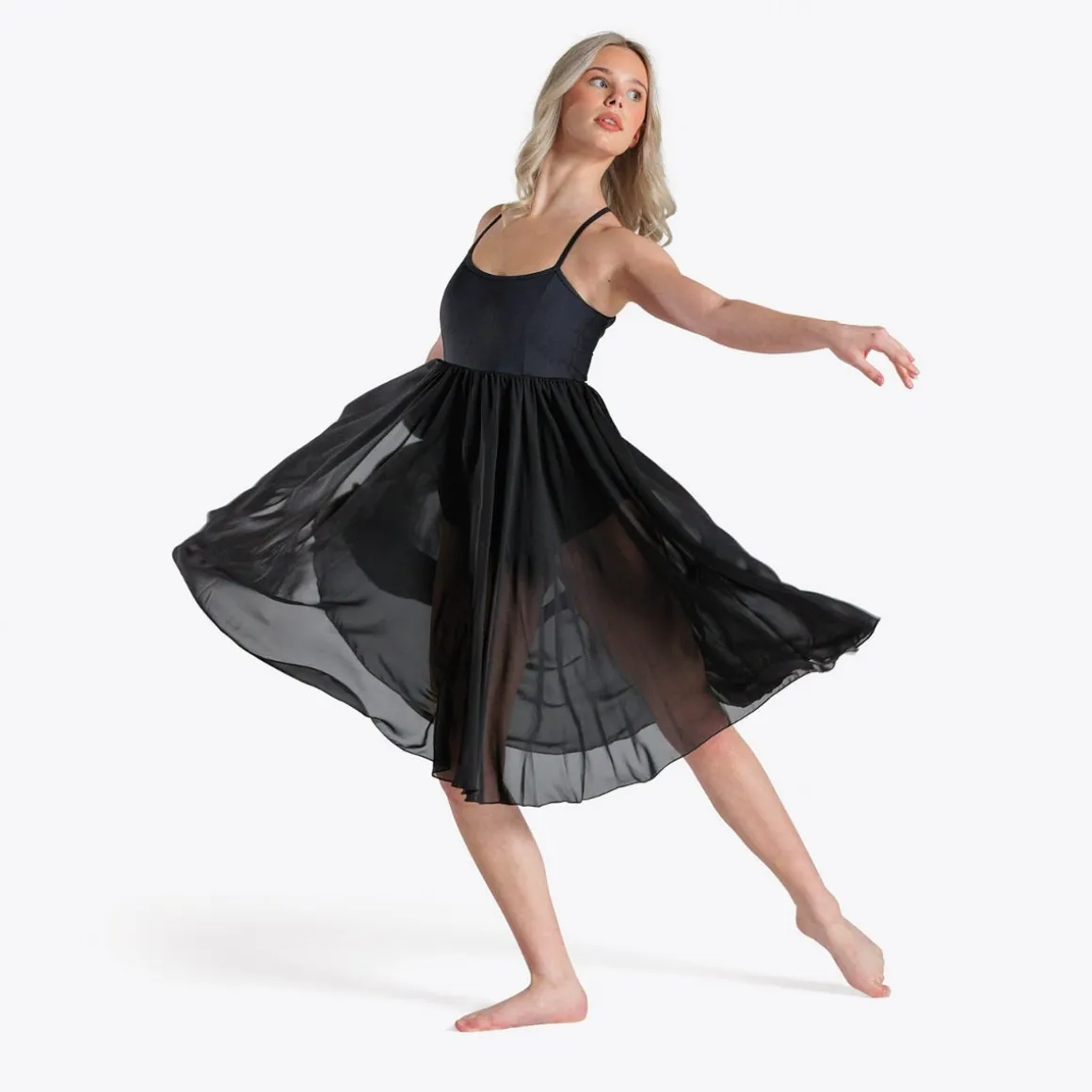 1st Position Camisole Skirted Leotard