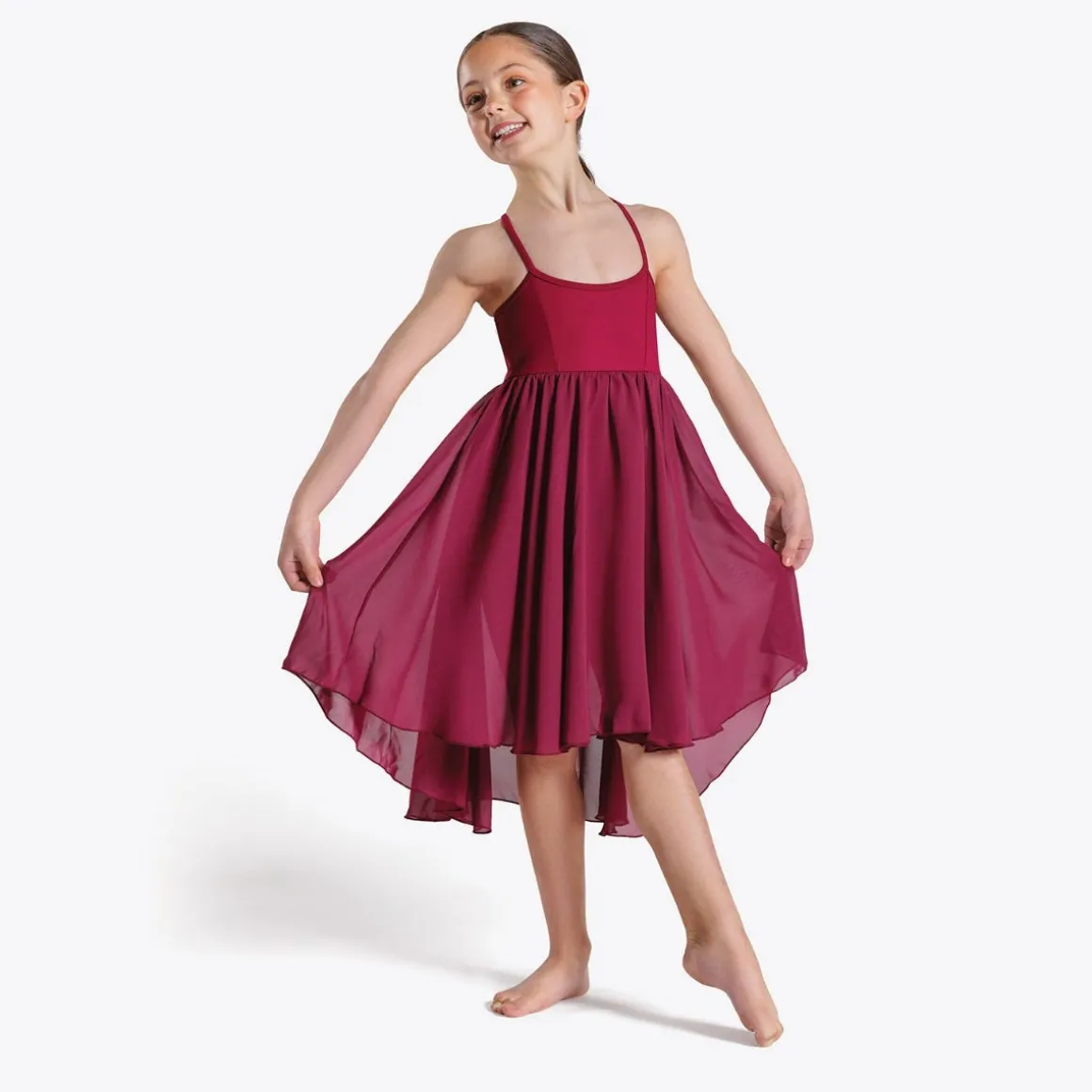 1st Position Camisole Skirted Leotard