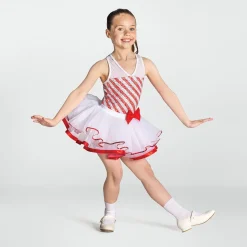 1st Position Candy Cane Glitz Tutu