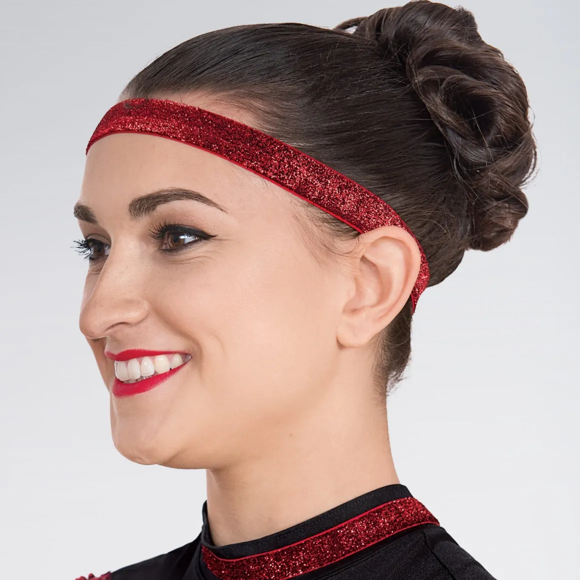 1st Position Cap Sleeved Sequin Unitard with Cutaway Panels