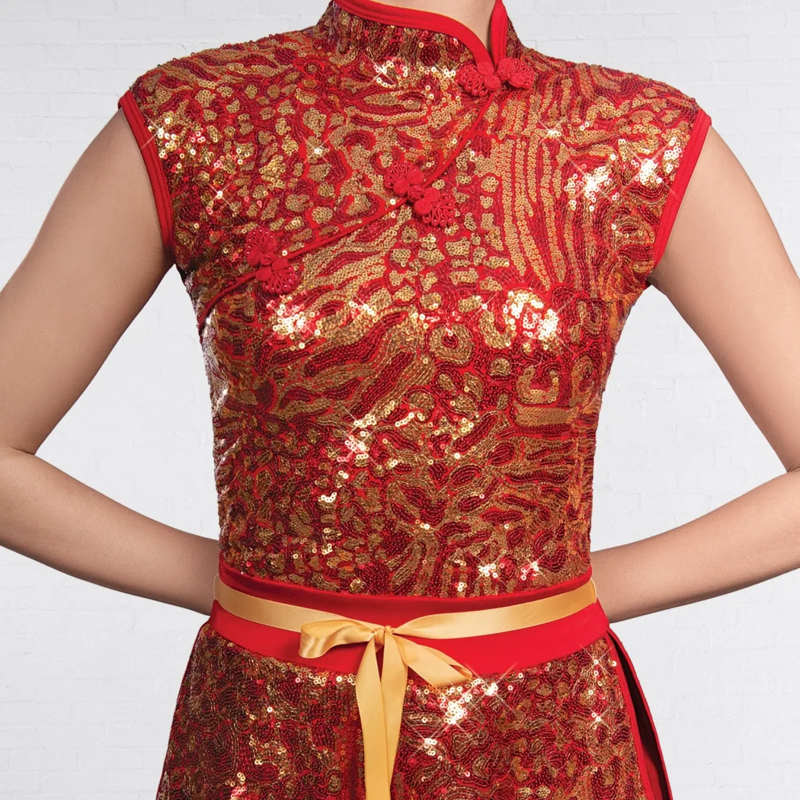 1st Position Chinese Sequin Over Dress