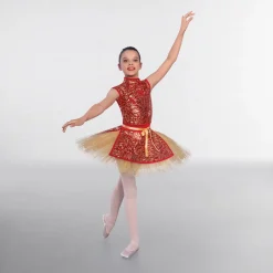 1st Position Chinese Sequin Over Dress