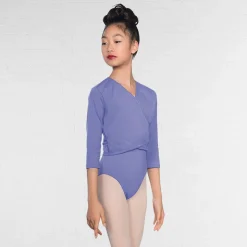 1st Position Cotton/Poly X Over Cardigan 3/4 length sleeves