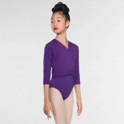 1st Position Cotton/Poly X Over Cardigan 3/4 length sleeves