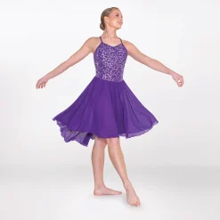 1st Position Crossed Strap Sequin Lyrical Dress
