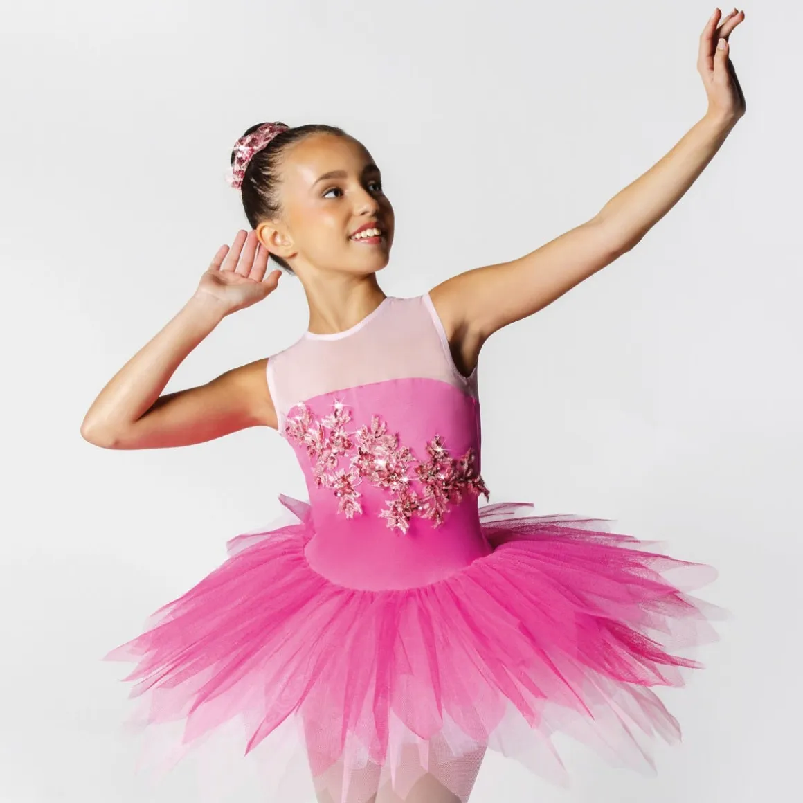 1st Position Diamanté Appliqué Tutu