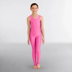 1st Position Emma Dance Catsuit Flo Pink