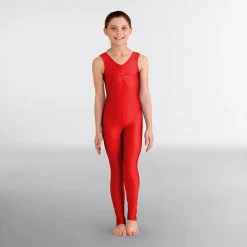 1st Position Emma Dance Catsuit Red