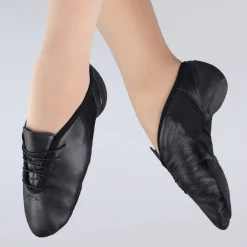 1st Position Flex Lace Up Pyramid Toe Jazz Shoe