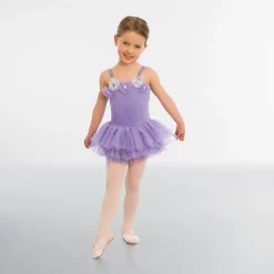 1st Position Flower Button Trim Tutu
