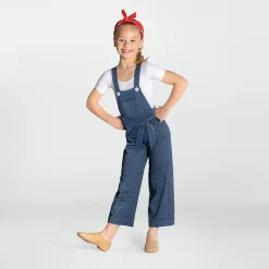 1st Position Full Length Denim Style Dungarees