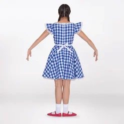 1st Position Gingham Tea Dress with Apron