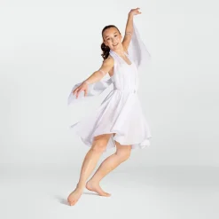 1st Position Halterneck Winged Lyrical Dress