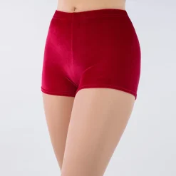 1st Position Jenna Stretch Velour Shorts