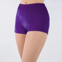 1st Position Jenna Stretch Velour Shorts