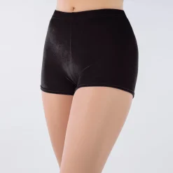 1st Position Jenna Stretch Velour Shorts