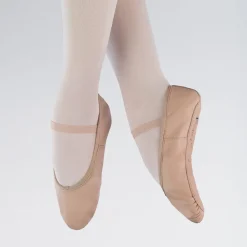 1st Position Leather Ballet Shoes