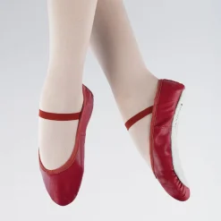 1st Position Leather Ballet Shoes
