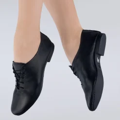 1st Position Leather Jazz Shoes
