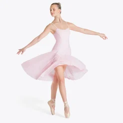 1st Position Long Mesh Dress Leotard