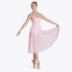1st Position Long Mesh Dress Leotard