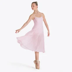1st Position Long Mesh Dress Leotard