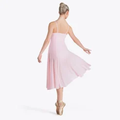 1st Position Long Mesh Dress Leotard