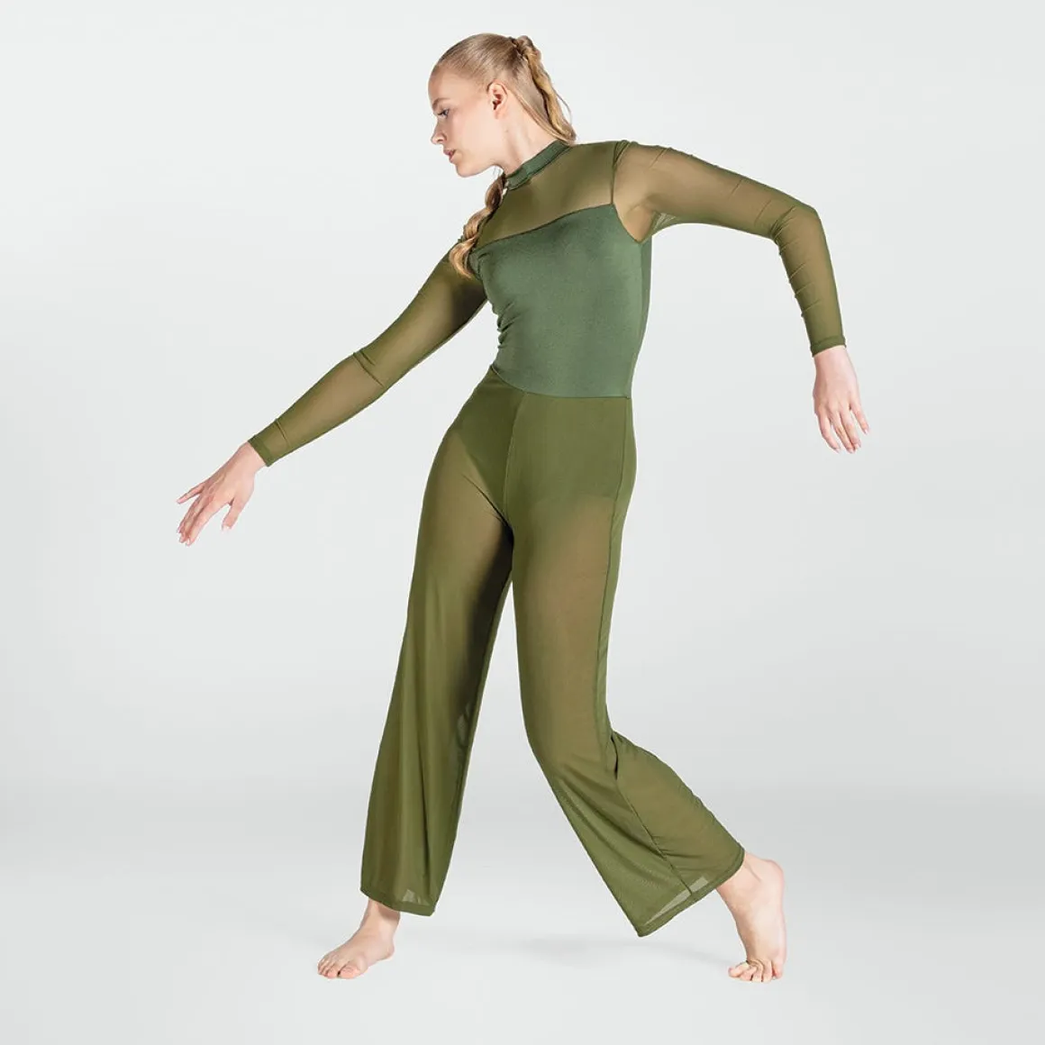 1st Position Long Sleeved Contemporary Jumpsuit