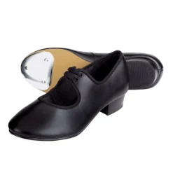 1st Position Low Heel PU Tap Shoes