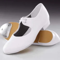 1st Position Low Heel PU Tap Shoes