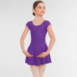 1st Position Maddy Skirted Cap Sleeve Leotard (Matt Nylon)