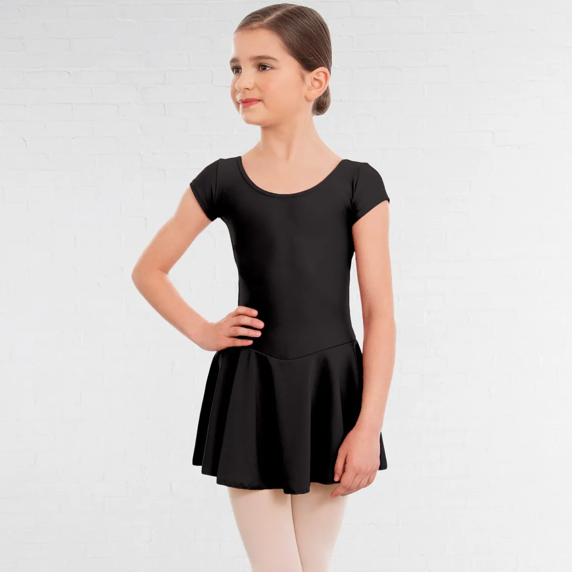 1st Position Maddy Skirted Cap Sleeve Leotard (Matt Nylon)