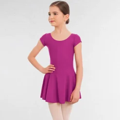 1st Position Maddy Skirted Cap Sleeve Leotard (Matt Nylon)