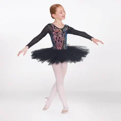 1st Position Mesh Long Sleeved Sequinned Tutu