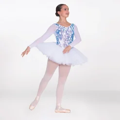1st Position Mesh Long Sleeved Sequinned Tutu