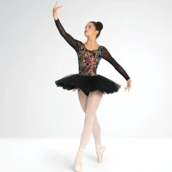 1st Position Mesh Long Sleeved Sequinned Tutu