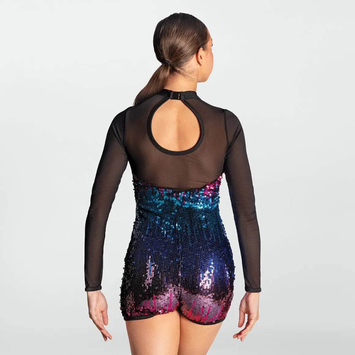 1st Position Ombré Sequinned Unitard