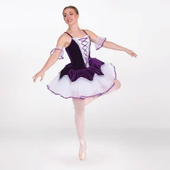 1st Position Peplum Tutu with Lace Detail