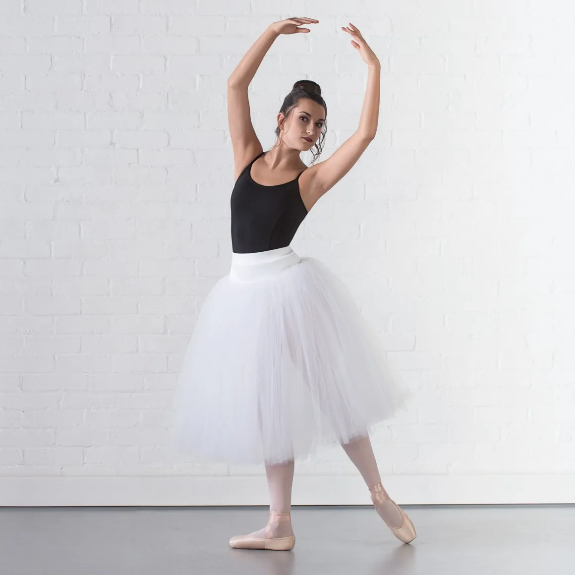 1st Position Prestige Romantic Tutu Skirt on Pants